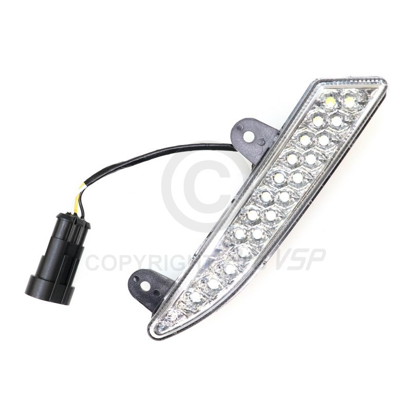 Vasen LED-päivä tulipalo Aixam alue Impulsion