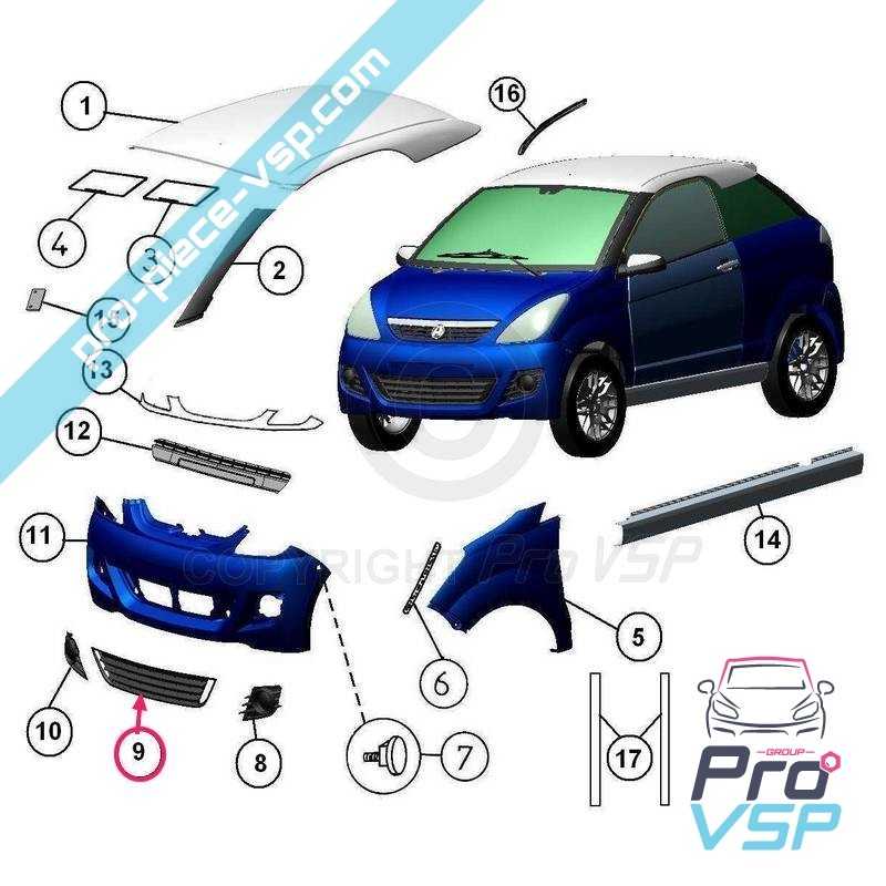 Front bumper grid