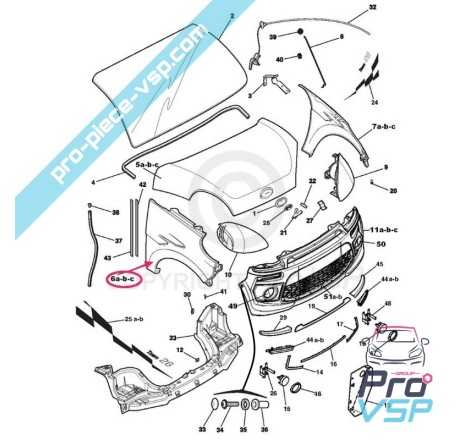 Plástico Adaptável da asa da frente frontal para o microcar f8c Jsrc ligier