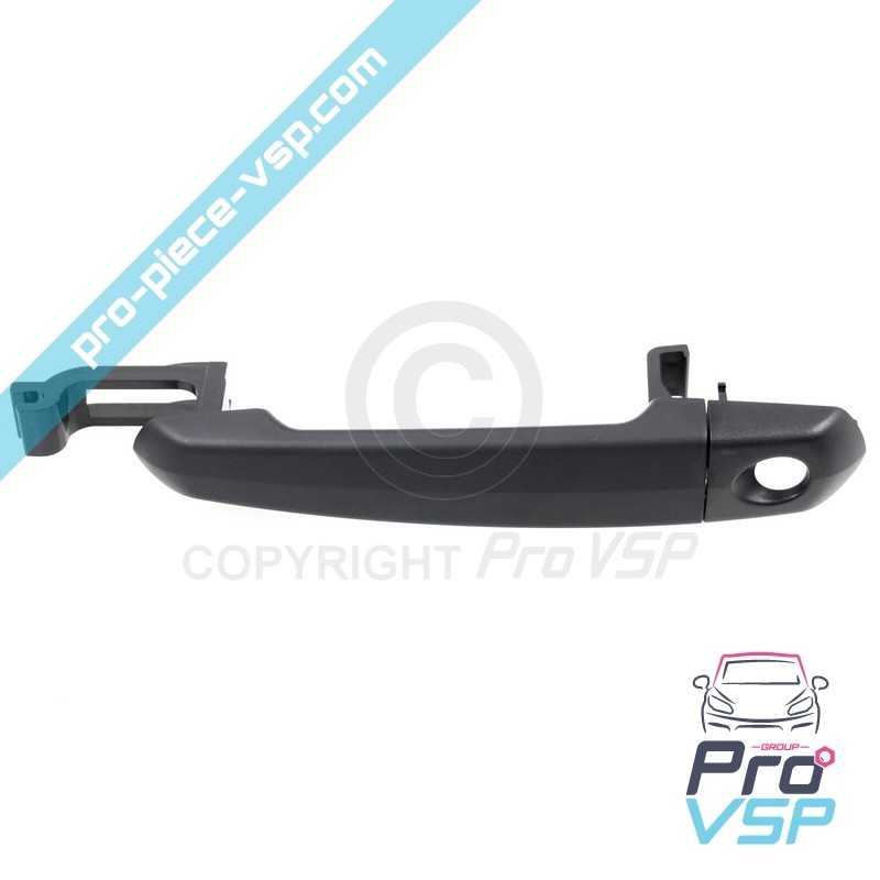Left Black Outdoor Door Handle