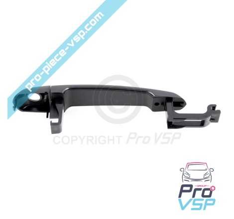 Left Black Outdoor Door Handle