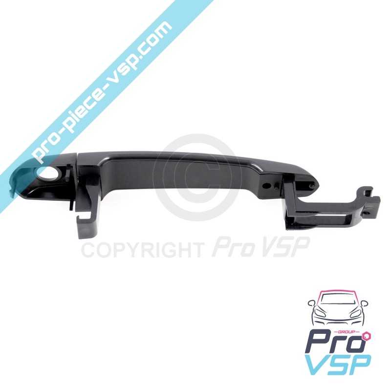 Left Black Outdoor Door Handle