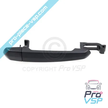 Black right outdoor door handle origin for Aixam Impulsion Vision Sensation