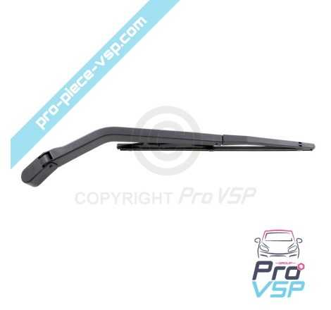 Rear ice wiper arms