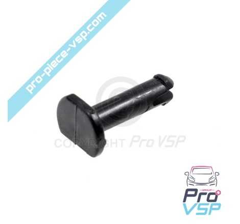 Glove box hinge axle