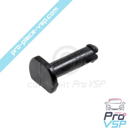 Glove box door fixing for Aixam