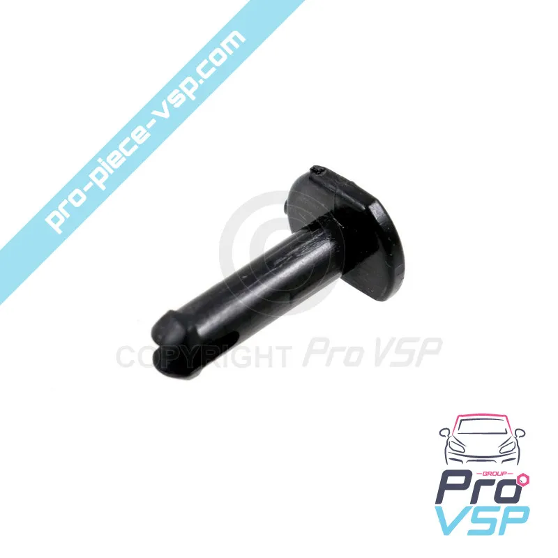 Glove box door fixing for Aixam