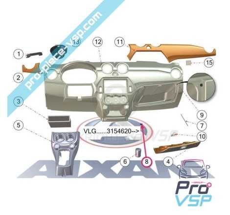 Glove box hinge axle