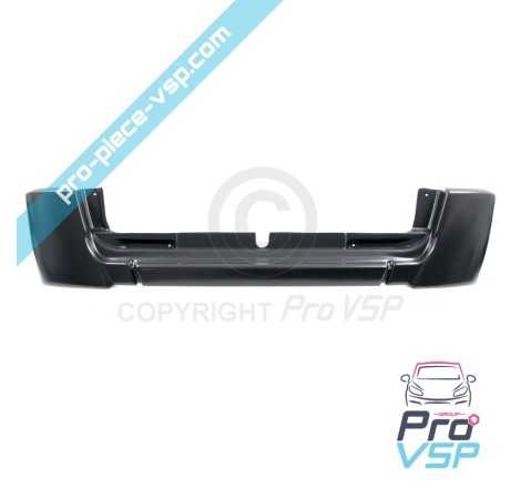 Abs plástico adaptável para o pára-choques traseiro para aixam crossline Fase 1