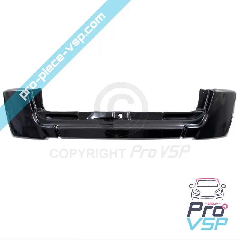 Rear bumper adaptable in abs for aixam crossline Phase 2