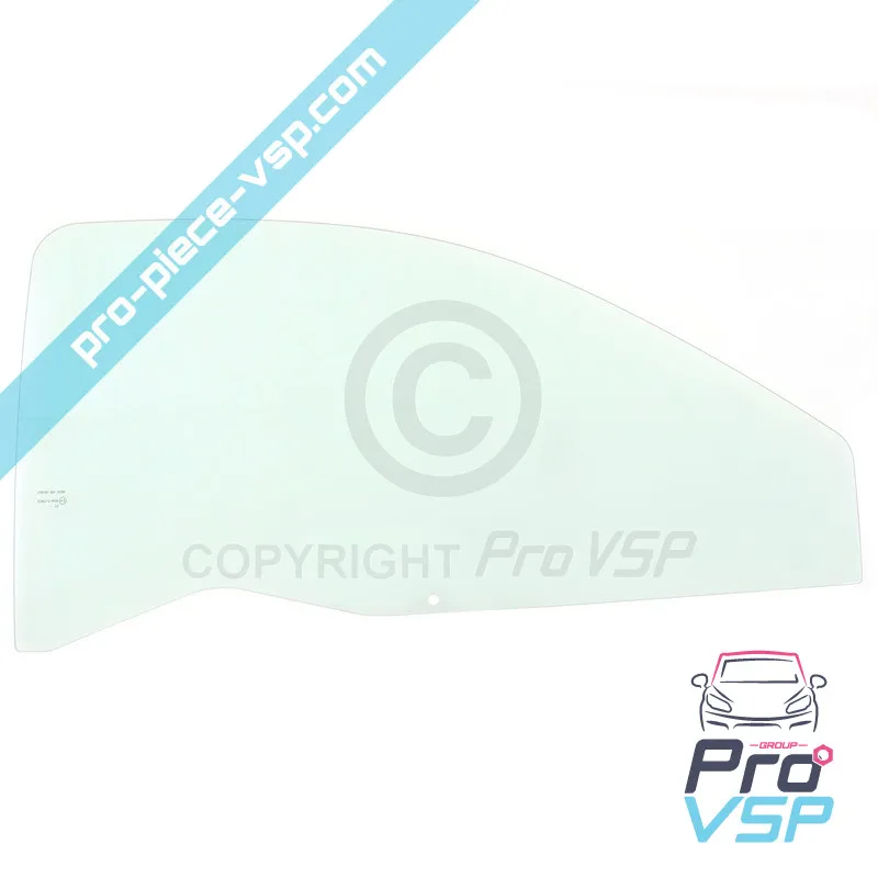 Gerade Türglas gefärbt für Aixam