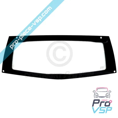 Colorless rear bezel for Aixam