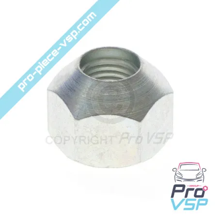 Wheel nut for Aixam (sheet metal rim)