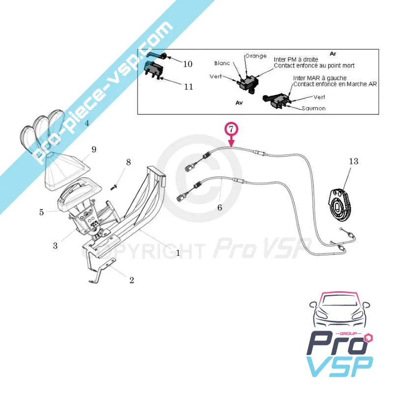 Anpassungsfähiges Wechselrichterkabel für Ligier Flex