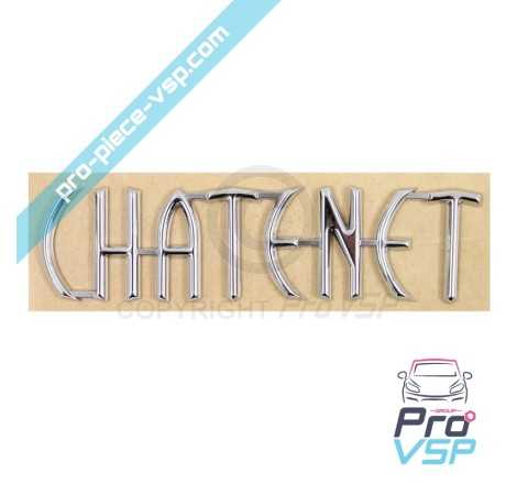 Logotipo adesivo da porta traseira Chatenet para CH26 , CH28 , CH30 , CH32 , Sporteevo , Pick-up
