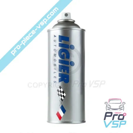 Bombe de peinture teinte constructeur Ligier