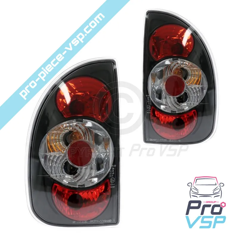 Lichter nehmen Tuning dectane Black Background für Microcar Virgo 1 , 2, 3