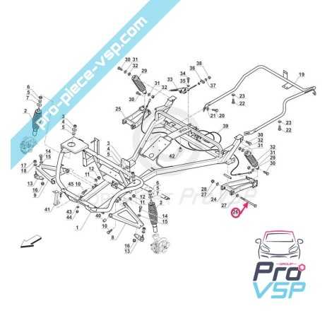 Rear arm screw
