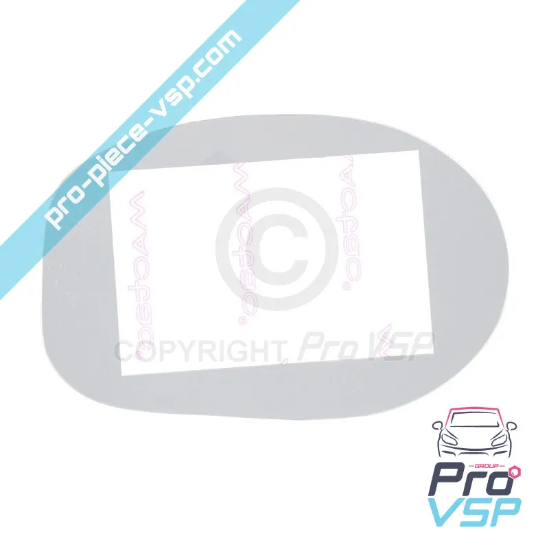 Miroir de rétroviseur gauche pour Ligier xtoo 1 2 max r s rs ixo optimax js50