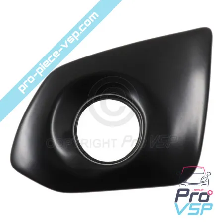 Right hubcard on rear bumper (black) for Chatenet