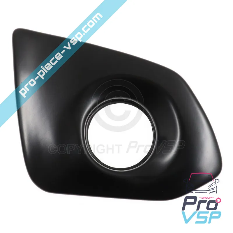 Left embolor on rear bumper (black) for Chatenet