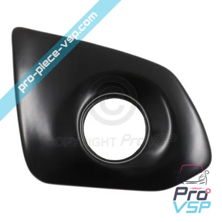 Left embolor on rear bumper (black) for Chatenet