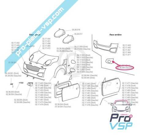 Left rear plastron