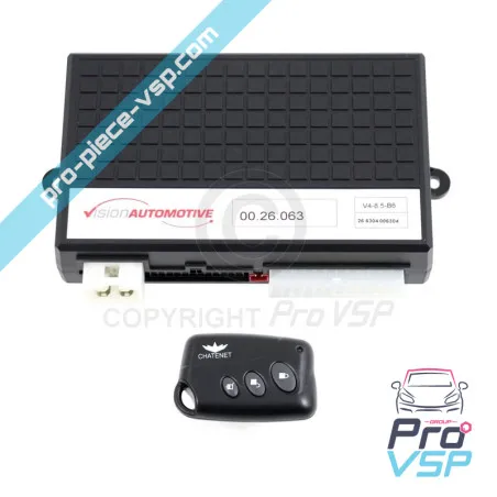 Set remote control + receiver case for Chatenet CH26 , CH28 , CH30 , CH32 , Sporteevo , Pick-up