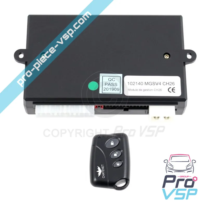 Set remote control + receiver case for Chatenet CH26 , CH28 , CH30 , CH32 , Sporteevo , Pick-up