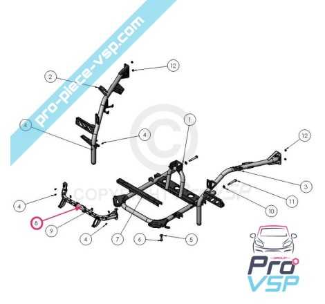 Traverse supérieure avant pour ligier xtoo r s rs optimax