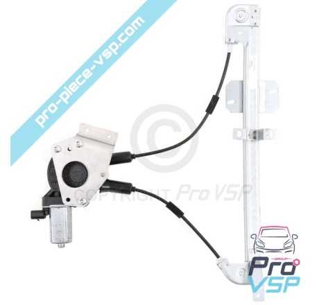 Right electric glass lift