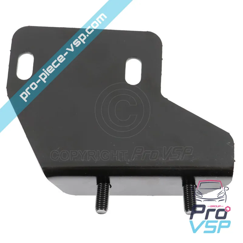 Exhaust manifold reinforcement for Microcar Mgo 1 engine Yanmar