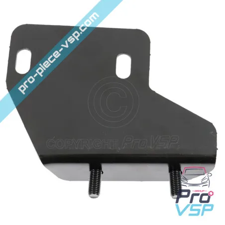 Exhaust manifold reinforcement for Microcar Mgo 1 engine Yanmar