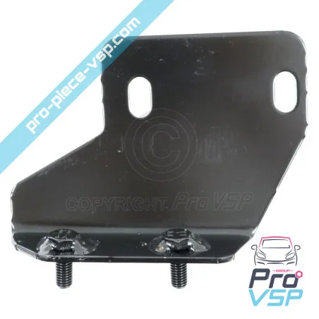 Exhaust manifold reinforcement for Microcar Mgo 1 engine Yanmar