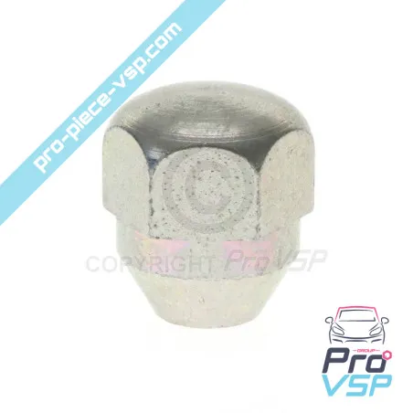 Ecrou de roue pour Microcar Ligier Chatenet avec jante alu