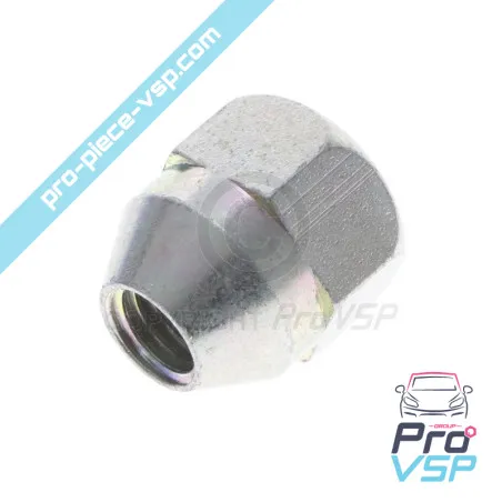 Tuerca de rueda para Microcar Ligier Chatenet con borde de aluminio