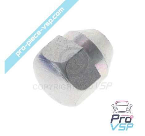 Porca de roda para Microcar Ligier Chatenet com aro de alumínio