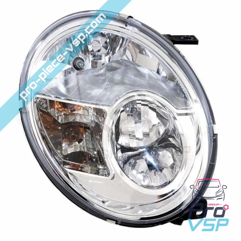 Farol direito para microcar mgo 3 e devido p85