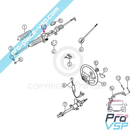 Rack di gestione Adattabile per Aixam