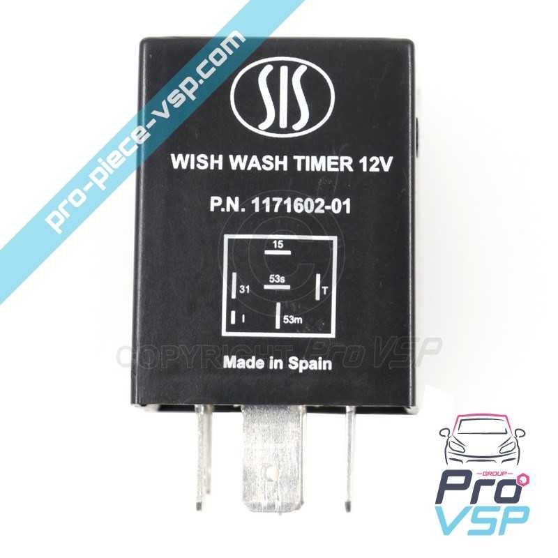 Relé de limpeza dianteira para Chatenet Ligier Microcar
