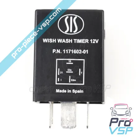 Relais d'essuie glace avant pour Chatenet Ligier Microcar