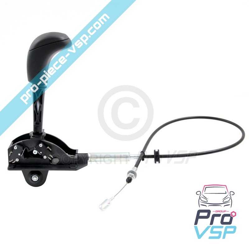 Speed lever with cable