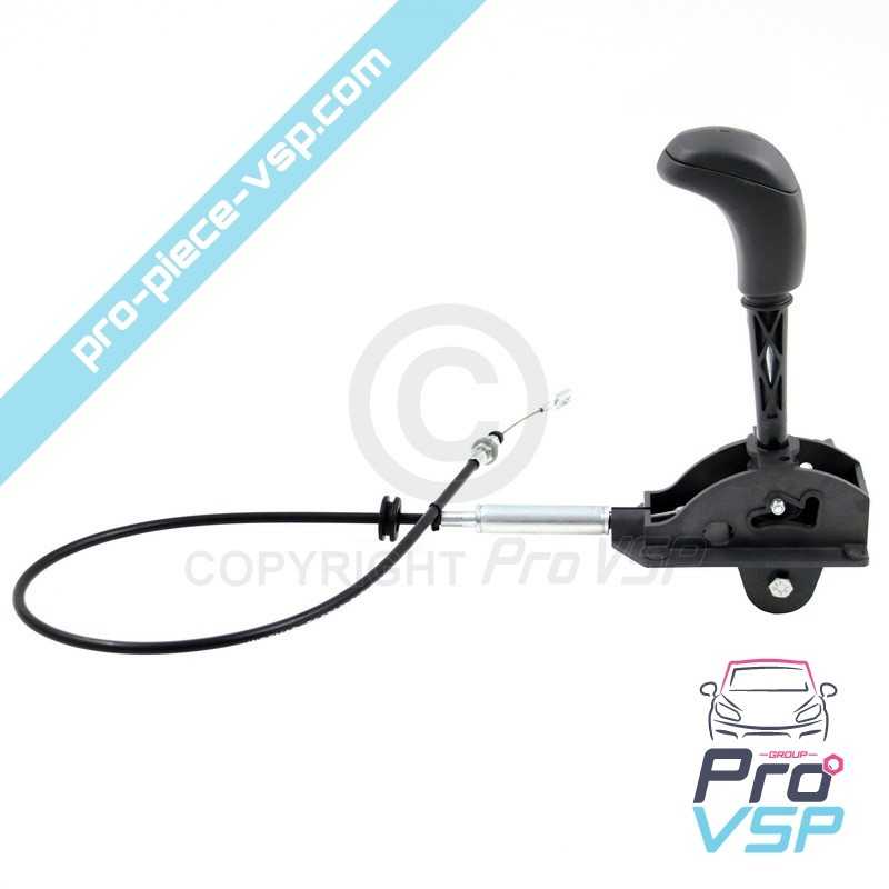 Speed lever with cable
