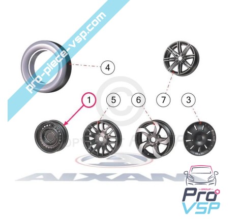13 inch sheet metal rim