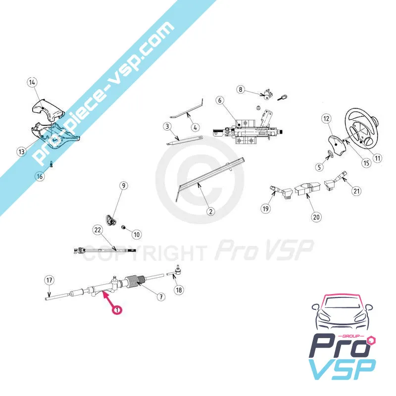 Rack de gestión para JDM ABACA aloes (1er conjunto)