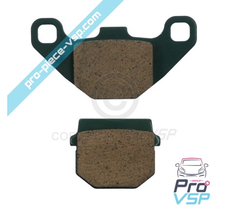 Pastilhas de freio traseiro para quad ligier Seja forno 50 hr