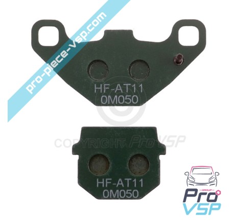 Pastilhas de freio traseiro para quad ligier Seja forno 50 hr