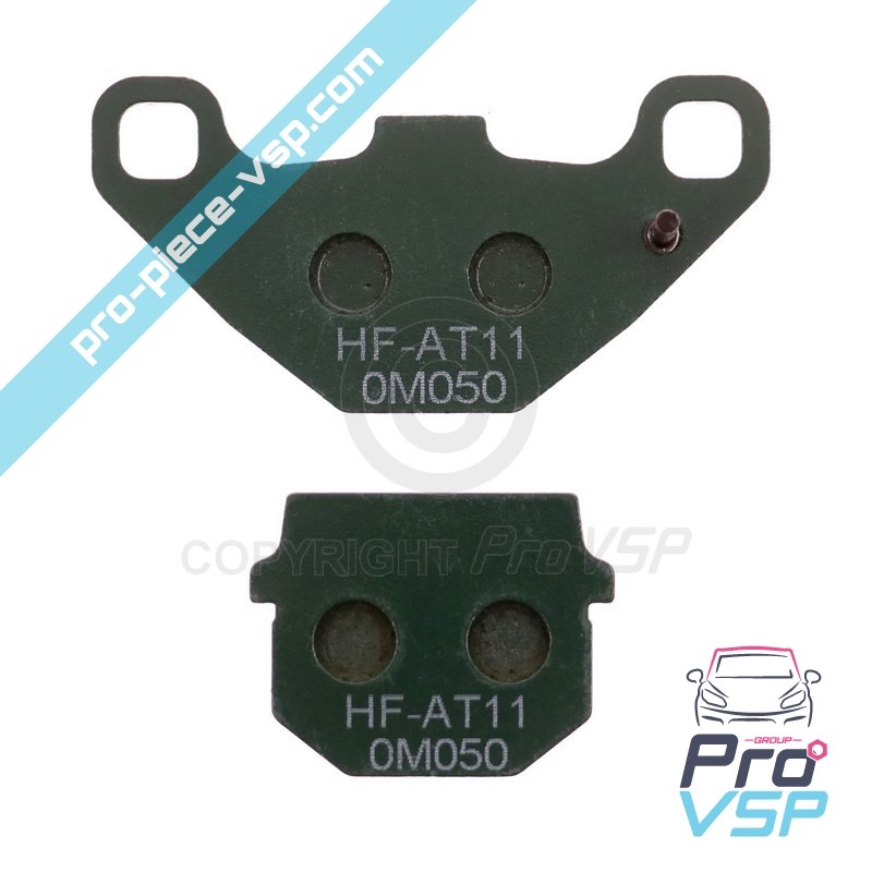 Rear brake pads