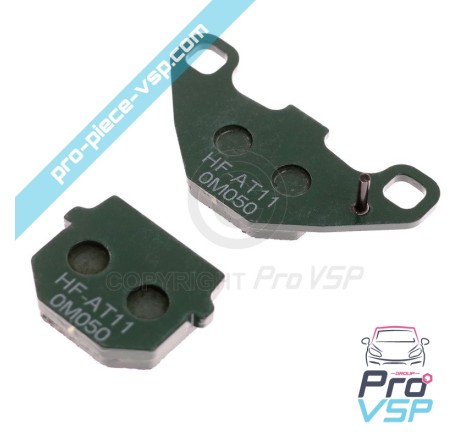 Pastilhas de freio traseiro para quad ligier Seja forno 50 hr