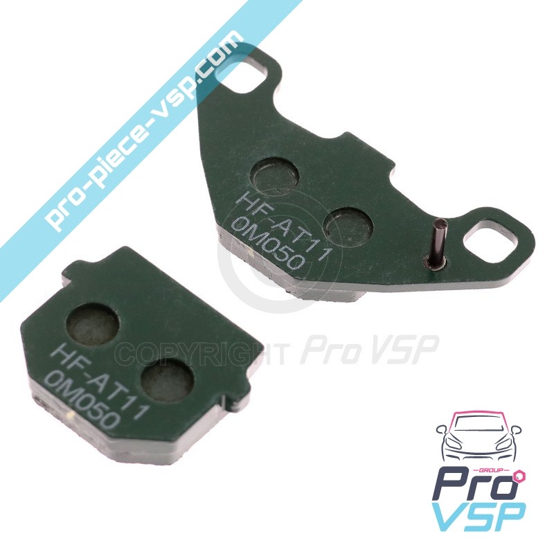 Rear brake pads